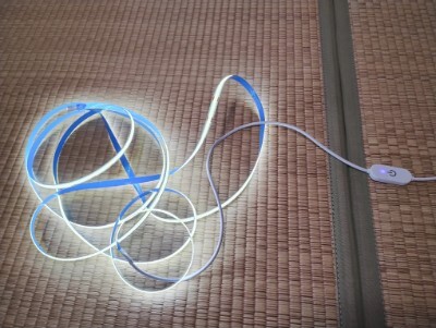 LEDテープ 試し点灯